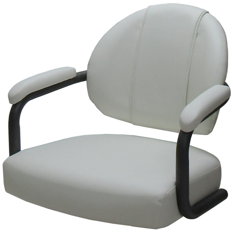 Tabouret de bar pivotant 30 po Hatfield, Gris