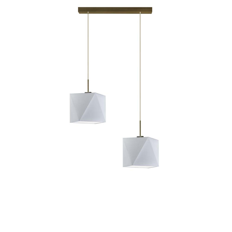 Deneesha 2 - Light Kitchen Island Pendant, Brown, Light Grey
