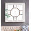 Miroir mural 48 po x 48 po