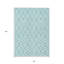 Tapis lavable intérieur / extérieur ivoire 8 pi x 10 pi