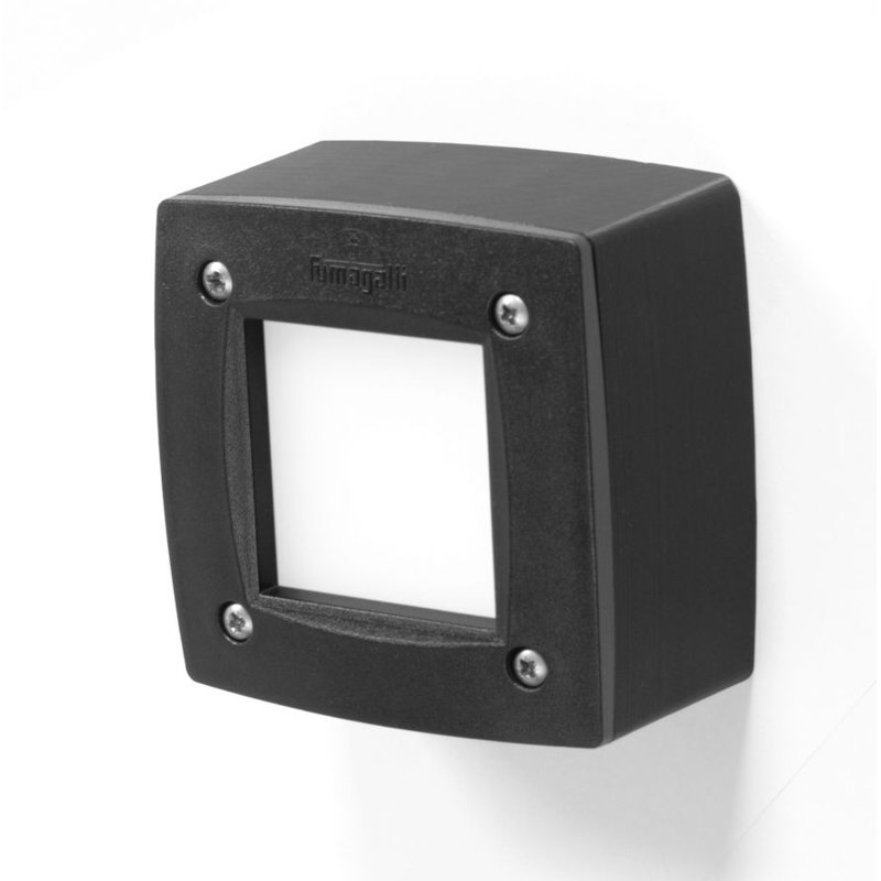 Elsaid Outdoor Flush Mount, Black