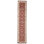 Hand-Knotted High-Quality Red and Ivory Runner