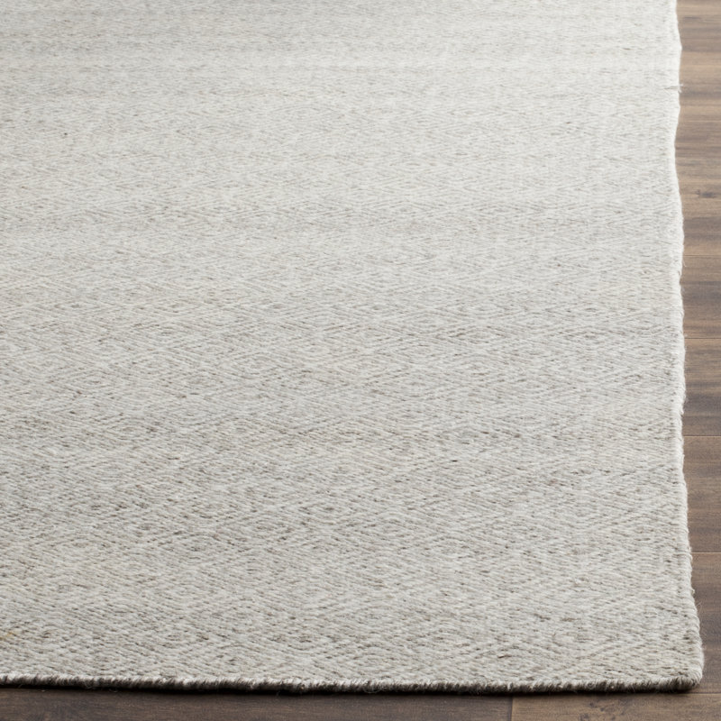 Kilim Hand Woven Wool Geometric Rug, Rectangle 8' x 10'