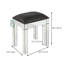 Tabouret de coiffeuse en bois massif