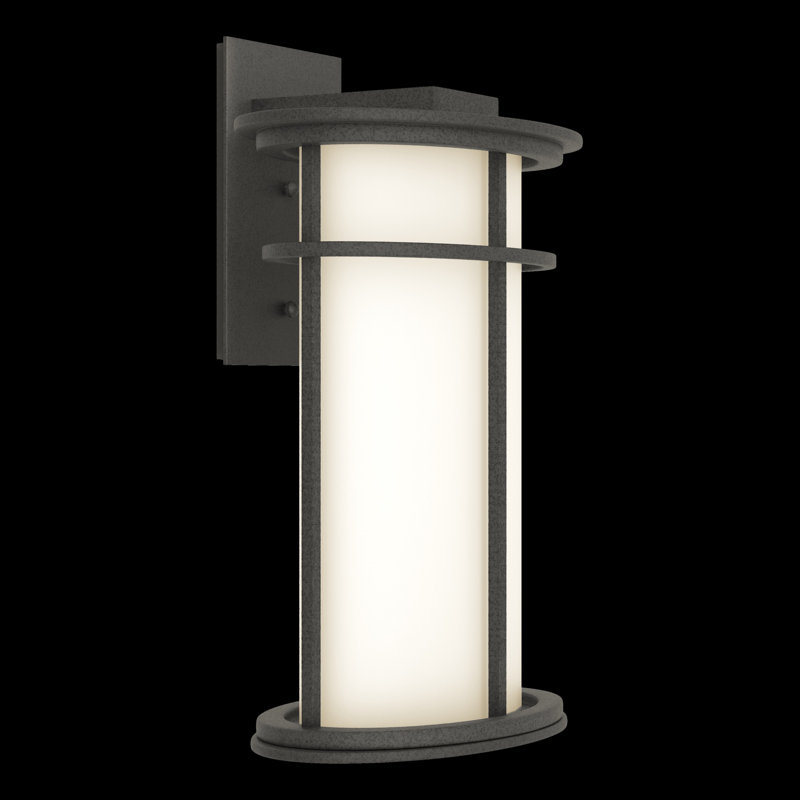 Province Outdoor Armed Sconce, Natural Iron, 15.4" H x 10.2" W x 7.1" D