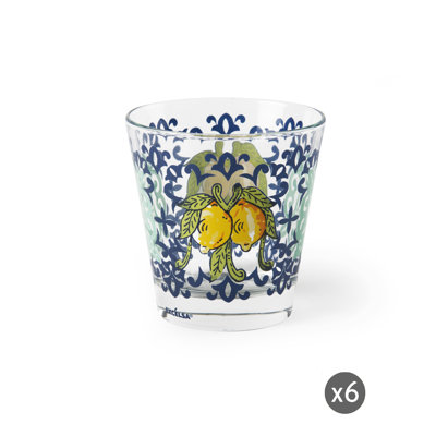Amalfi 250ml Drinking Glass Set