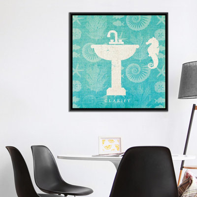 « ii », reproduction d’impression sur toile tendue Pacific Bath