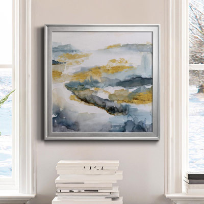 Golden Estuary - Cadre photo, reproduction d'art sur toile