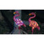 Statue de jardin Flamingo avec lumière solaire | Piquet de jardin Animal