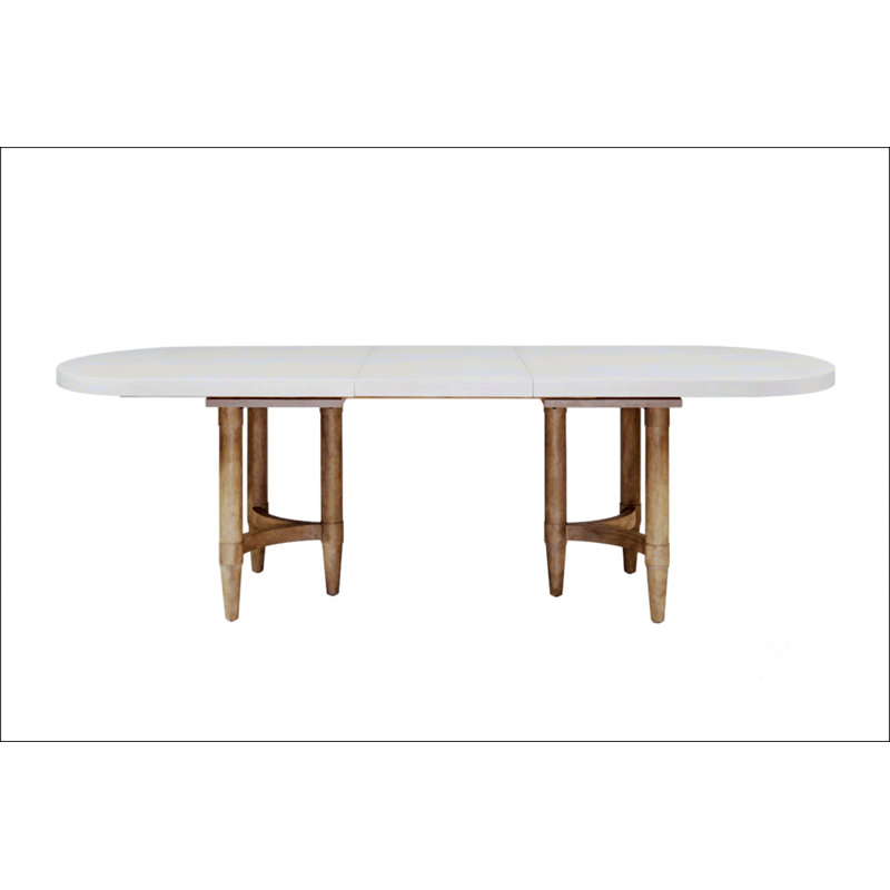 Double Pedestal Dining Table
