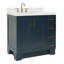 Meuble-lavabo simple en bois massif 36 po Freitas-208860168-208860059-208860169