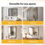 Glass Rectangle Wall Mirror Set