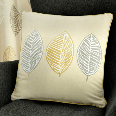 Floral Square Cushion Cover