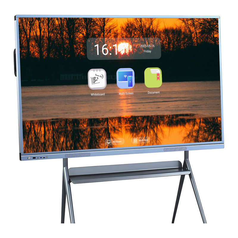 JYXCN 4K Smartboard, tableau blanc multi-touch double OS et affichage interactif Smartboard de partage sans fil pour la formation, les bureaux