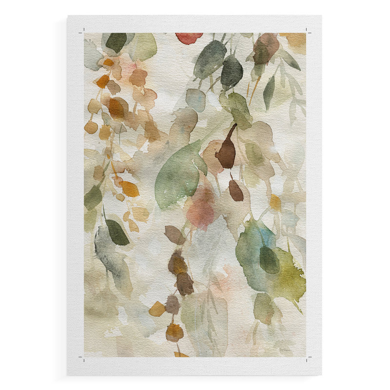 Cascade de la nature I - Impression sur toile seulement - NON-CADRE, H 36 po x l 24 po