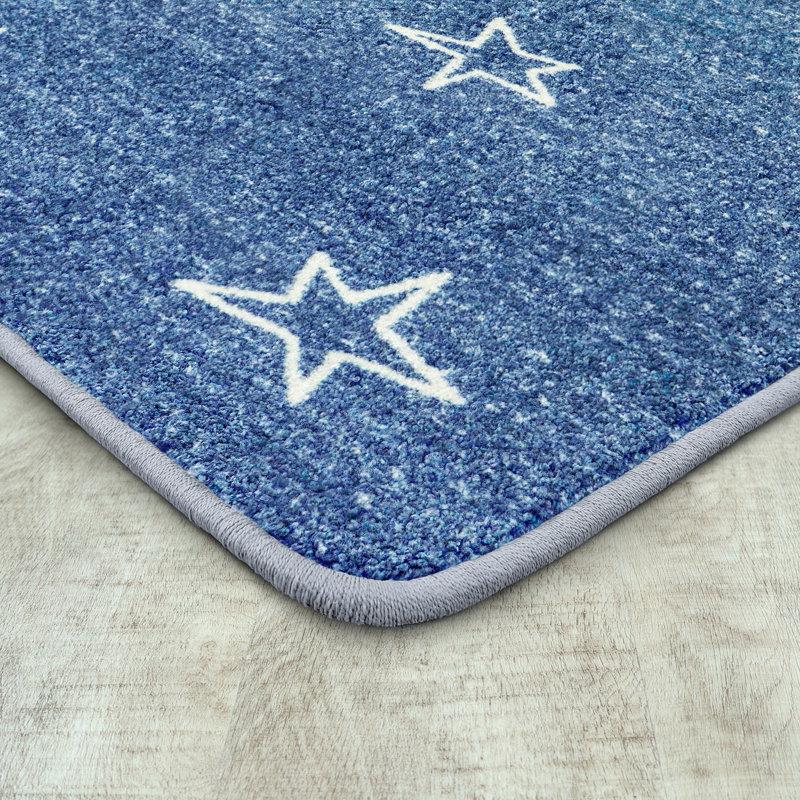 Tapis Shine On Blue Skies par Joy Carpets, Rectangle 3 pi 10 po x 5 pi 4 po