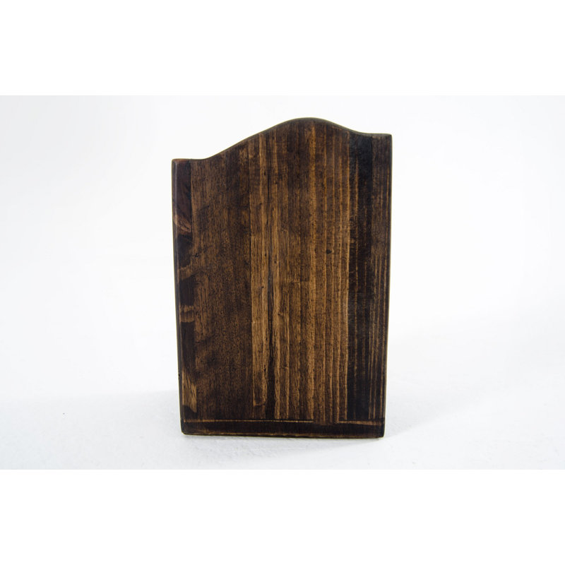 Vase de table en bois massif
