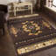 Tapis rectangulaire Leslyn