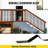 32.25" H x 1" W x 0.1" D Metal Staircase Baluster Set