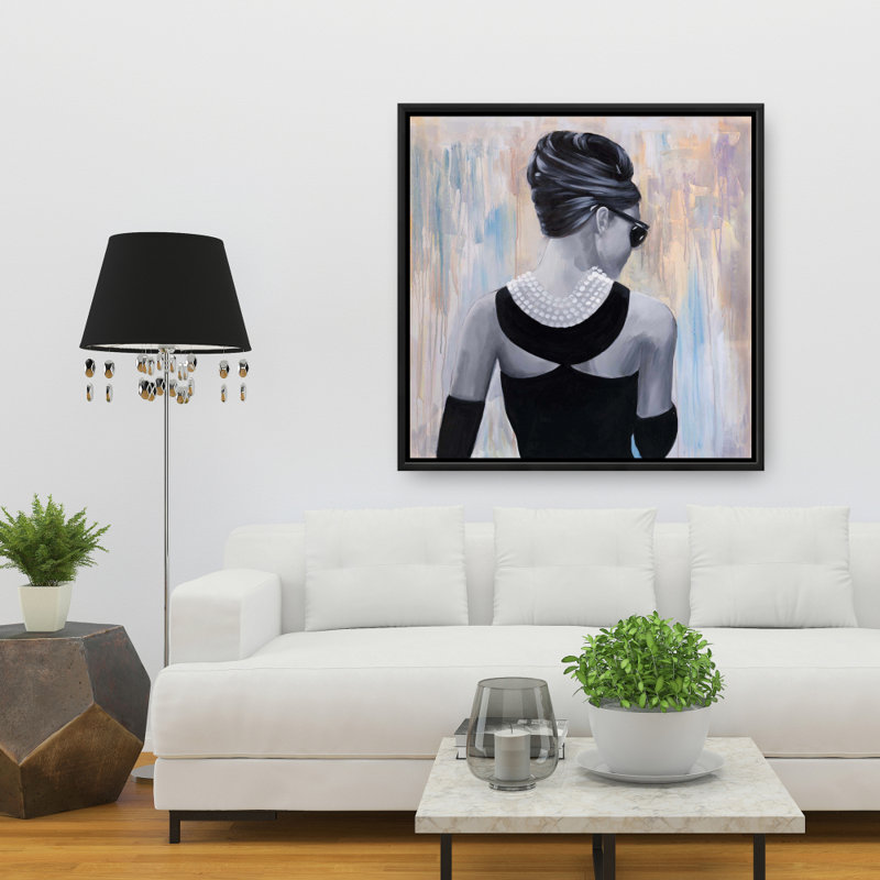 Art contemporain sur toile Audrey Hepburn