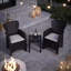 Hawthorne 2 - Person Patio Dining Set Square Table with Cushions Included