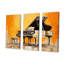 Ensemble de salon Orange Piano Modernist-107760720-107760723