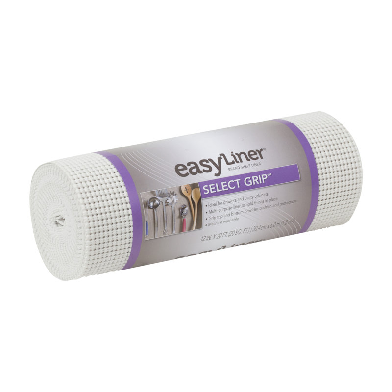 Select Shelf Liner, White