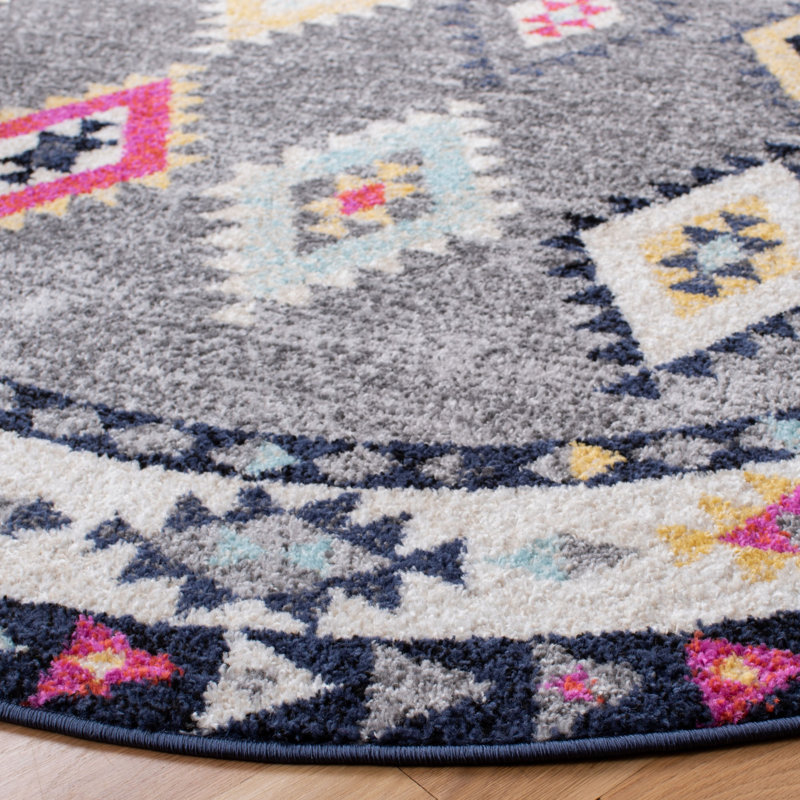 Katarina Performance Southwestern Rug, Round 6'