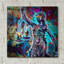 «Crypto Is Justice», art mural en verre acrylique-1567751280