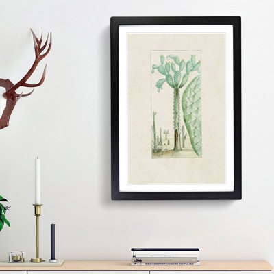 Cactus Illustration - Picture Frame Painting Print