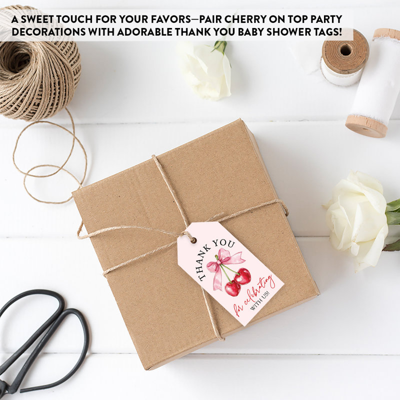 She's The Cherry On Top Baby Shower