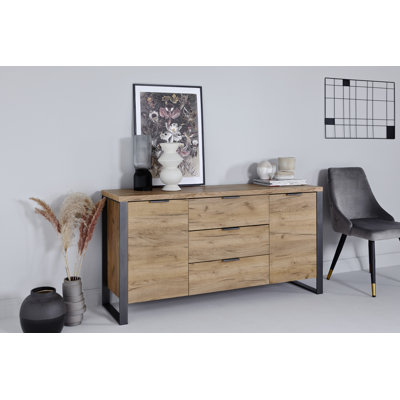Apogee 150 Cm Wide 3 Drawer Sideboard