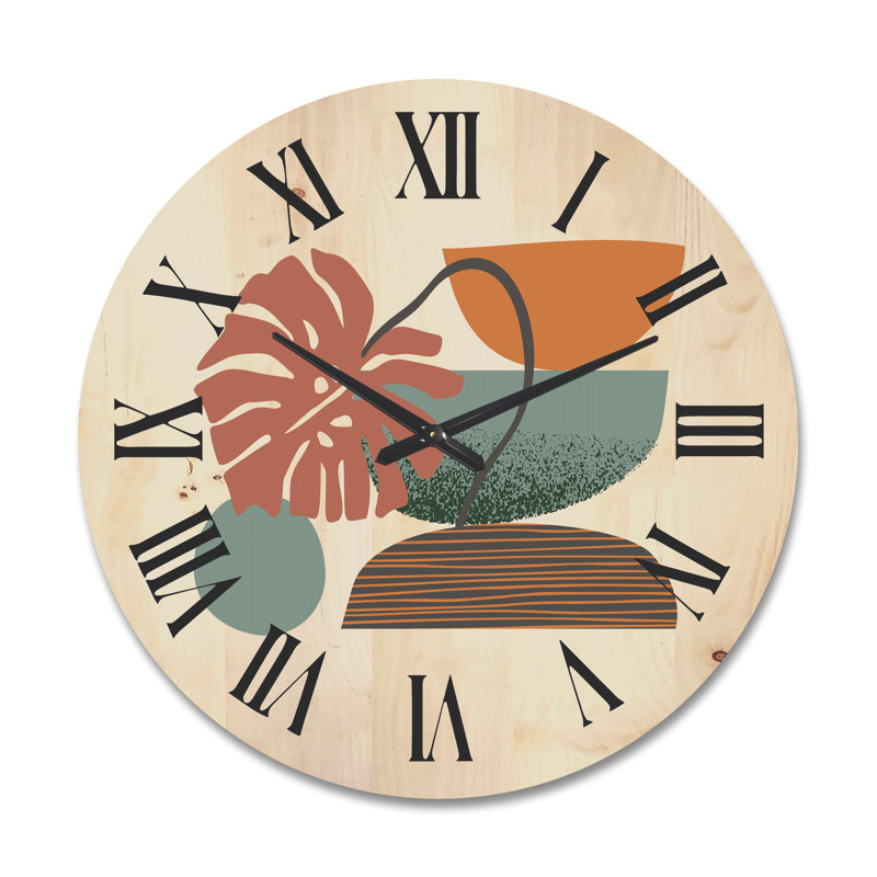 Horloge murale géométrique, Très grand
