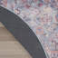 Tapis oriental bleu / rouge lavable à la machine-1127675679