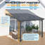 Pergola d'extérieur à hauteur réglable pour patio-113065731