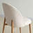 Upholstered Dining Chair with Metal Legs-624426183