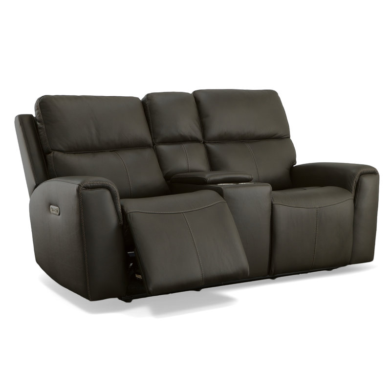 Jarvis Power Reclining Loveseat with Console and Power Headrests