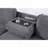 TERRITORY LIGHT GREY PULL OUT SOFA BED