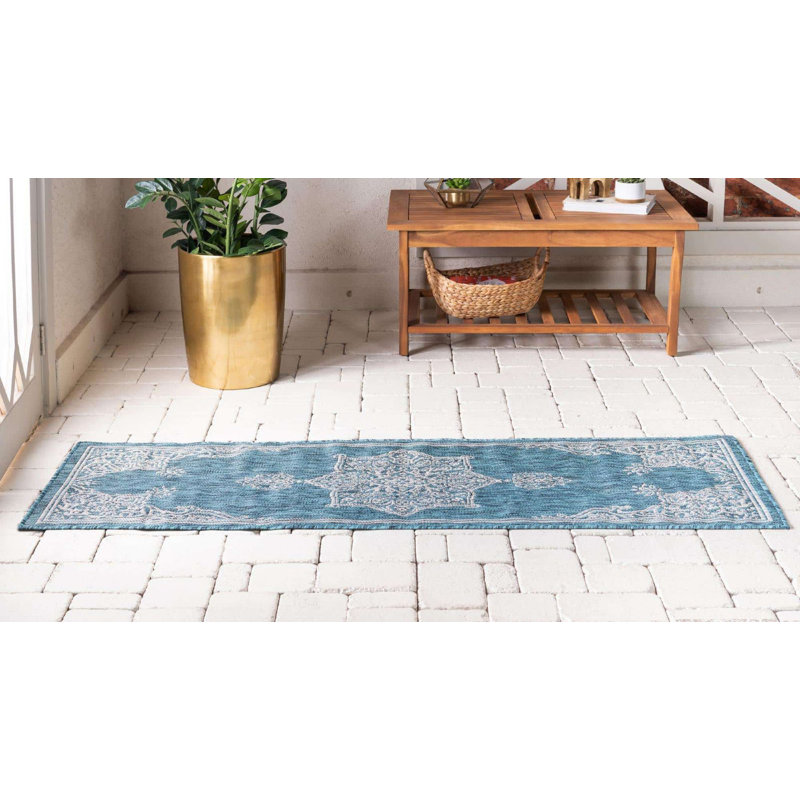 Tapis extérieur vert foncé, Tapis de couloir 2 pi x 6 pi