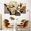 «Abstract Earth Tone Swirls», reproduction d'art sur toile-92900012