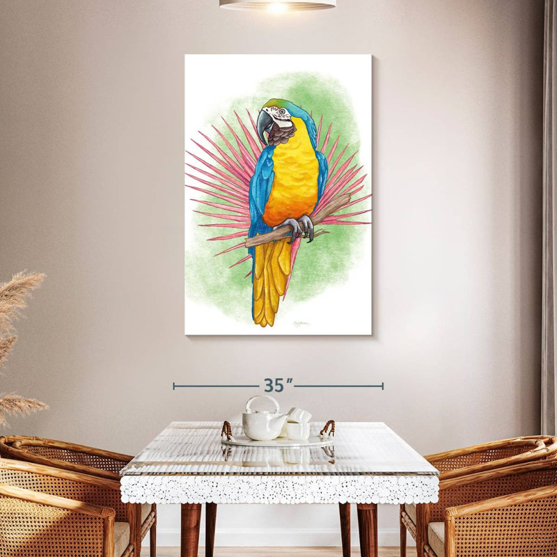 Flair arctique tropical Brampt, H 48 po x l 32 po