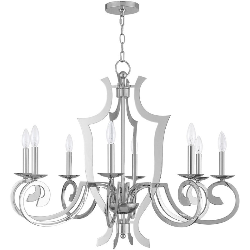Poppy-Ann 8 - Light Classic / Traditional Chandelier