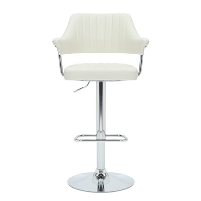 Swivel Upholstered Bar Stool