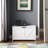Retro Storage Chest, 2 Hinges, White Bench, Construction, Ideal For Organization Chest With Color, Classic Design, Heavy - Duty Versatile Use In-1884842982