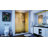 Mirage-Z 56" W x 72" H Single Sliding Frameless Shower Door-32818128