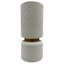 Vase en céramique blanche embossée élégante Elegant-846558610
