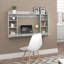 Verndale Solid Wood Floating Desk-38871391