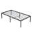 Twin Size Bed Frame, Heavy Duty Metal Bed Frame, Quick & Easy Assembly, No Noise, Black TWIN-167261034