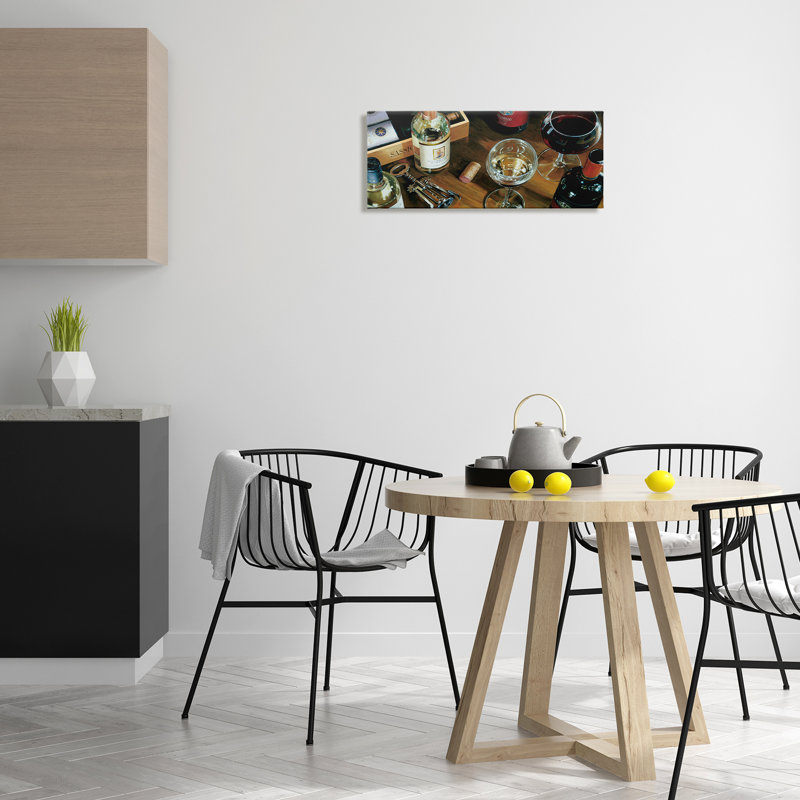 «Corks & Wine Bottles View», art mural par Stefano Ferreri, H 10 po x l 24 po