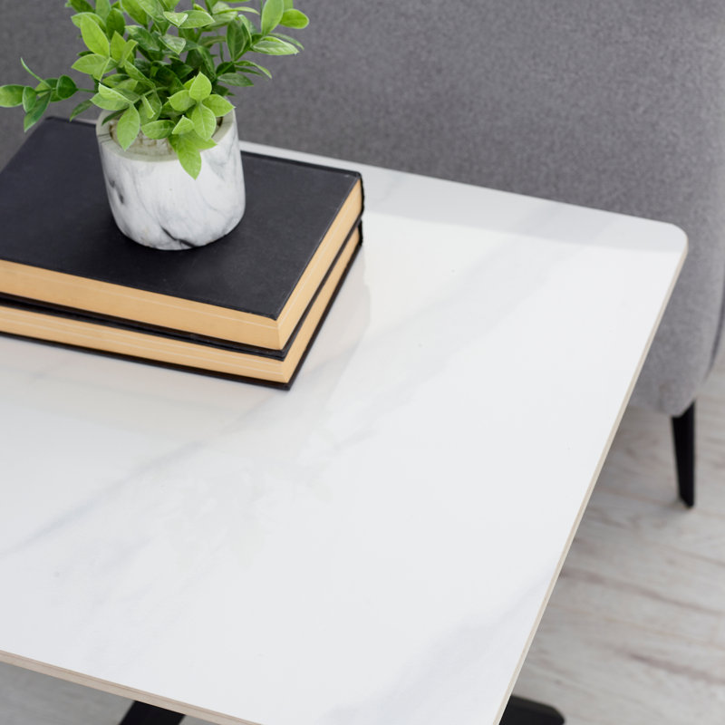 Danysha Cross Legs End Table